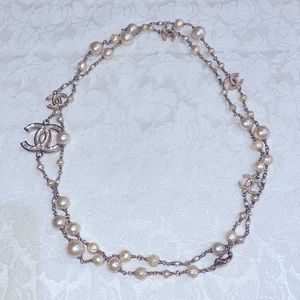 Chanel Pearl Necklace - Long
